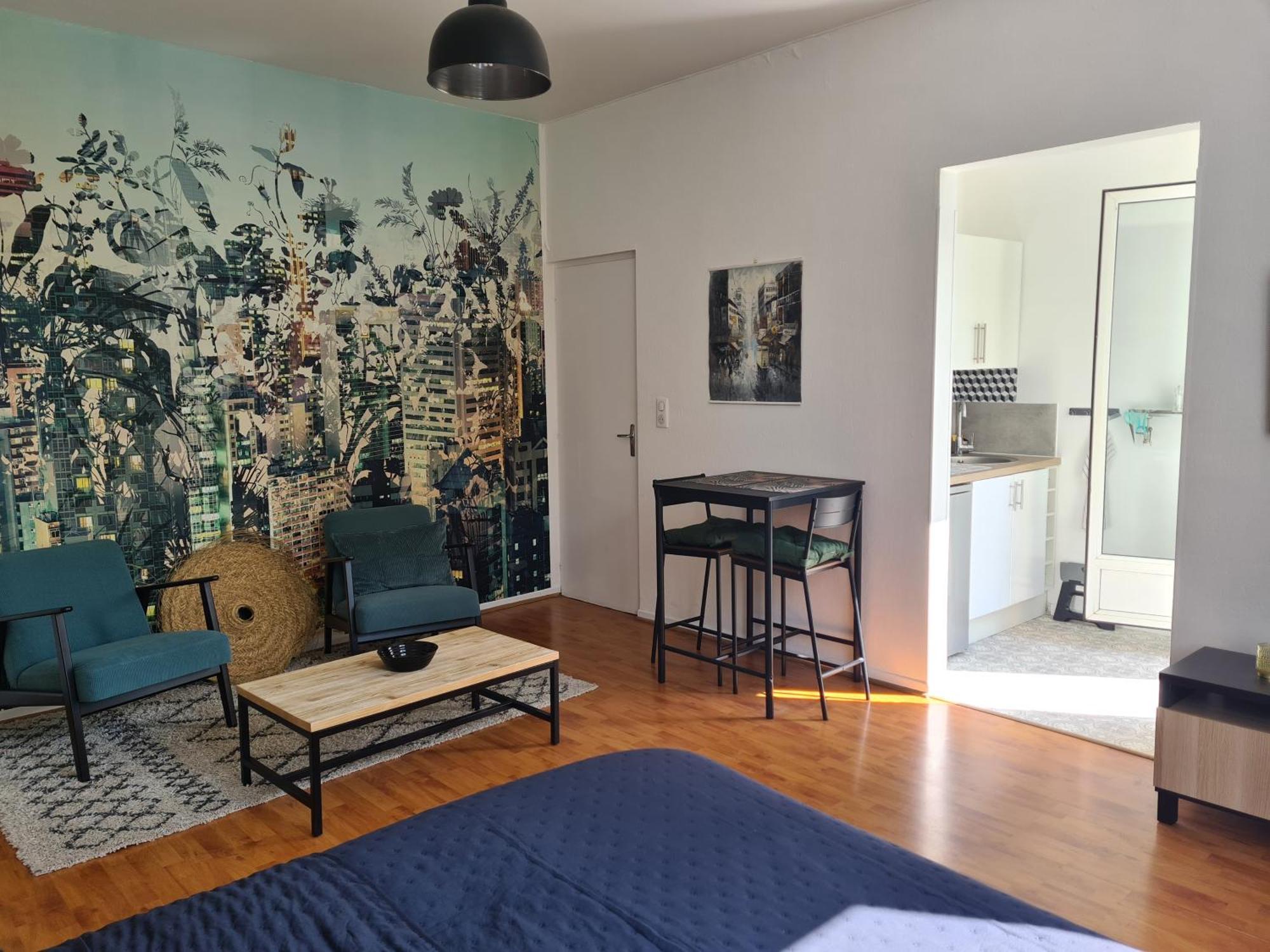 Studio Avec Terrasse Et Place De Parking Toulouse Dış mekan fotoğraf
